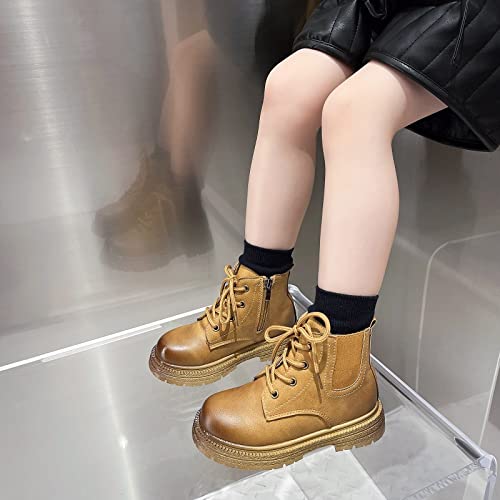 Baby Solid Color Boot Fashion Autumn Winter Girls Boots Flat Bottom Non Slip Side Zipper Warm Comfortable Solid4