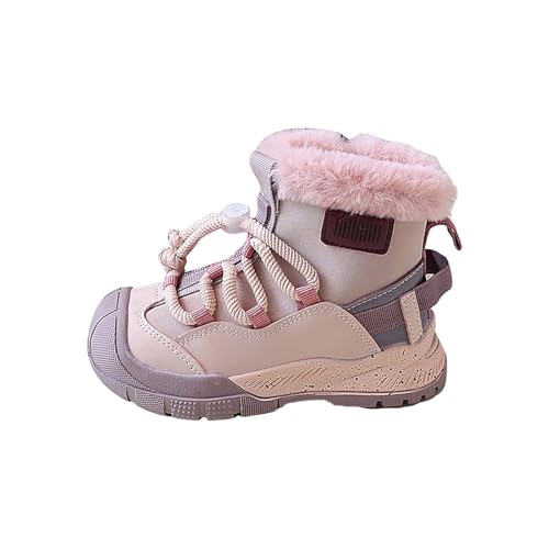 Kids Water Resistan𝐭 Hiking Boots Boys Girls Anti Collision Anti-Ski𝐝 Athletic Outdoor Adventur𝐞 Tr𝐞kking Shoes