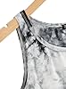 Remidoo Women's Casual Sleeveless Graphic Cropped Top Crewneck Tank Top Shirts, Gray, XS #2