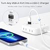 Basesailor USB to USB C Adapter 3 Pack,Type C Female to USB A Male Cable Converter for MacBook Pro,iMac,PC,Laptop,Computer,Samsung Galaxy Note 20 S20 S21 S22 S23,Google Pixel 5 4 4A 3 3A 2 XL,OTG