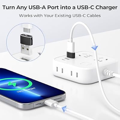 Basesailor USB to USB C Adapter 3 Pack,Type C Female to USB A Male Cable Converter for MacBook Pro,iMac,PC,Laptop,Computer,Samsung Galaxy Note 20 S20 S21 S22 S23,Google Pixel 5 4 4A 3 3A 2 XL,OTG