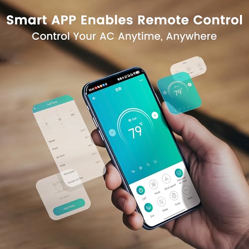 Waykar Mini Split AC with Mobile App and Smart Control