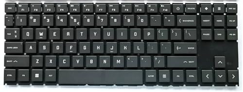 �����p FOR HP OMEN 116-n0000 16-n0029AX 16-n0030AX �i�O���[�j �݊����̂�������L�[�{�[�h