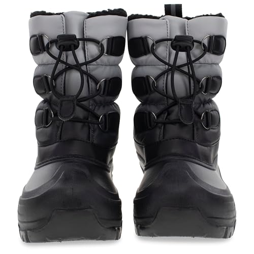 Western Chief Waterproof Snow Boots with Adjustable Toggle for Toddlers and Kids – Faux Fur Lined Cold-Weather Boots2