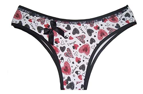 Kit 10 Calcinhas Algodão Estampado