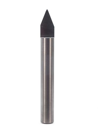 Whiteside #SC75 45 Engraving Bit SC 1/4SH Pencil Point 2OAL 1FL