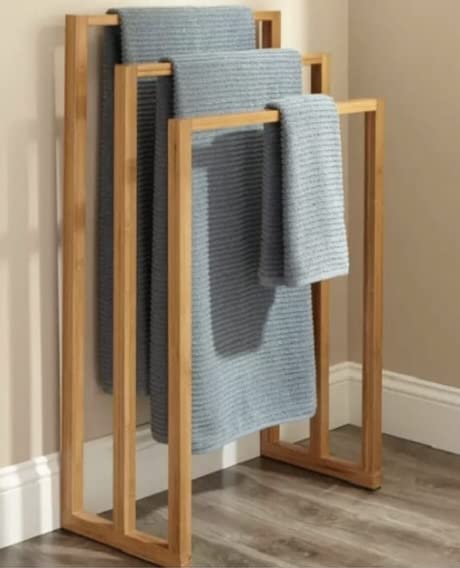 Solid sheesham Wooden Towel Rank Living Room Towel Rank Folding Towel Rank Towel bar Towel Stand Towel wash Clothes
