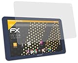 atFolix Panzerfolie kompatibel mit Archos 101c Copper Schutzfolie, entspiegelnde und stoßdämpfende FX Folie (2X)