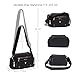 Women Fashion Tote Crossbody Handbags for Women Multi Pockets Shoulder Bag Nylon Travel Purse