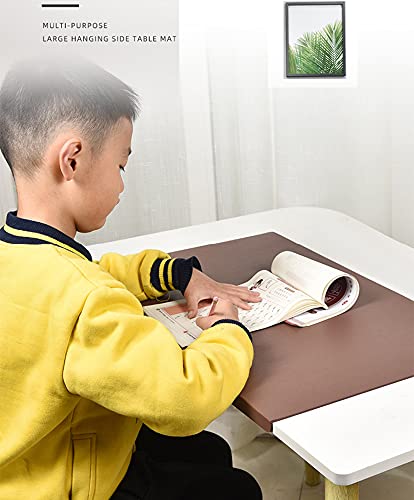 Desk Mat con borde, PU cuero resistente al agua miniatura 7