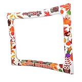 Hecho de material de pvc resistente, este marco de fotos inflable garantiza durabilidad para un uso repetido durante las decoraciones del día de acción de gracias y los regalos de fiesta de halloween, accesorios para fotos de halloween, accesorios para fotomatón para otoño