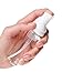 3PCS Clear Dispenser Soap Foam Foaming Pump Bottle 50ml Suds Plastic Travel Size