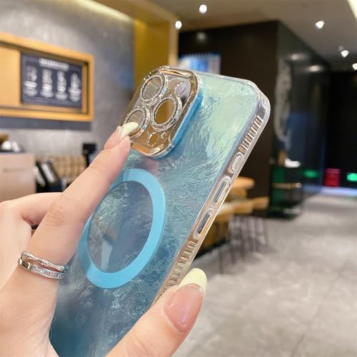 Coque iPhone 11Pro Max magnétique antichoc dégradé vert - 4