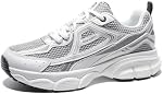 BAASPLOA Chunky Mode Sneakers Casual Sports Gym Chaussures pour Femmes Mesh Respirant entraînement sportif Tennis Shoe Platform Epaisseur Chaussures de marche pour femme