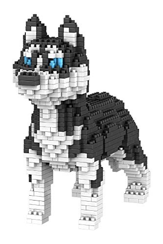 marushin ブロック かわいい 犬 プレゼント 積み木 知育玩具 ドック 950ピース 置物 インテリア (シベリアンハスキー) marushin ブロック かわいい 犬 プレゼント 積み木 知育玩具 ドック 950ピース 置物 インテリア (シベリアンハスキー)