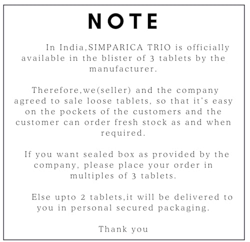 Image of (Imported) TM Presents SIMPAR I C A Chewables for Dogs of (20-40 kg)| (1 Tablet.)