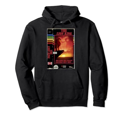 Sweat à capuche Lion King VHS Movie Case Hoodie Disney pour revivre la magie de votre enfance