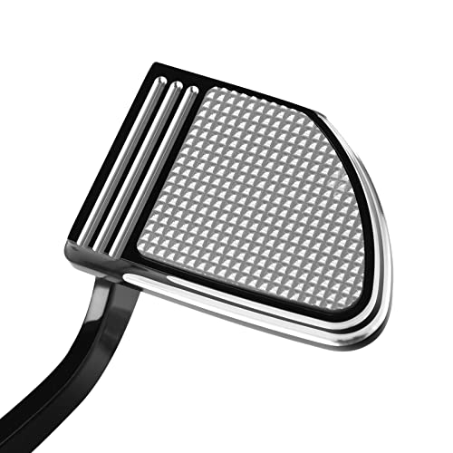 Wowtk Brake Lever + Brake Pedal Pad For Harley Softail Equipped W/Forward Controls Fat Bob 114 Fxfbs/Fxfb,Fxdr 114 Fxdrs,Low Rider St Fxlrst,Softail Standard,Sport Glide,Street Bob,Black #TOP5