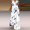 Ceboyel Womens Boho Floral Maxi Dresses Floral Flowy Long Dresses Sleeveless Sun Dress Casual Summer Trendy Outfits 2024 #1