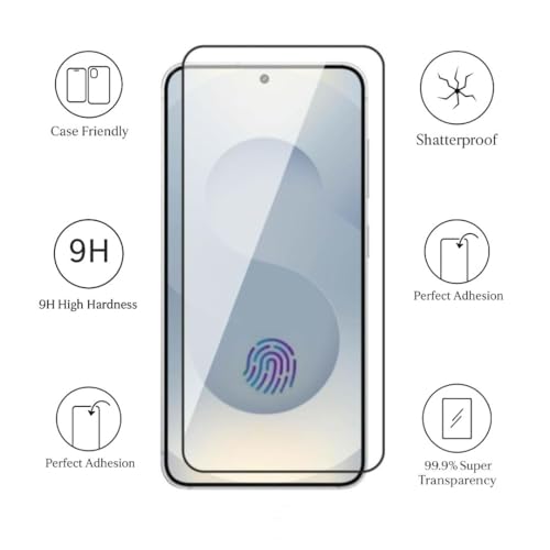 Image of Back Cover Case + Tempered Glass for Samsung Galaxy S25 5G | Mag-Safe Compatible | Transparent Mobile Phone Back Cover Case for Samsung Galaxy S 25 | Samsung S 25 5G TPU Transparent Case