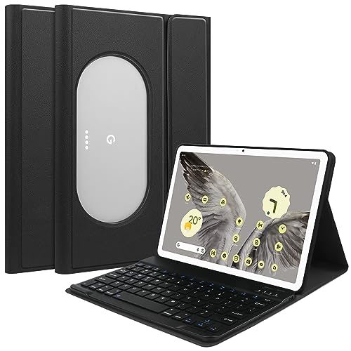 �s�[�V�[�G�[�e�b�N Google Pixel Tablet TPU�P�[�X�t�� Bluetooth �L�[�{�[�h US�z�� ���ȓ��͑Ή� (���ȓ��͑Ή��L�[�{�[�h/�u���b�N �u���b�N)