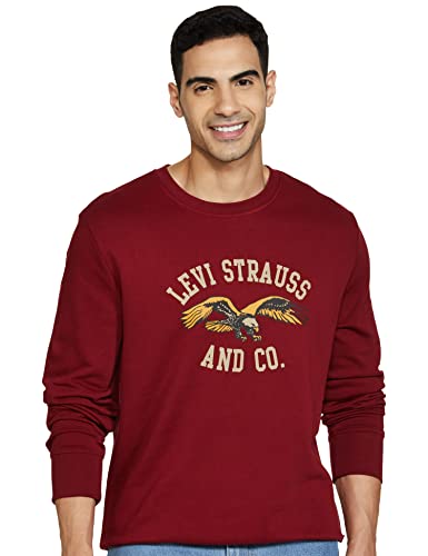 Image of Levi's Men's Cotton Blend Crew Neck Sweatshirt