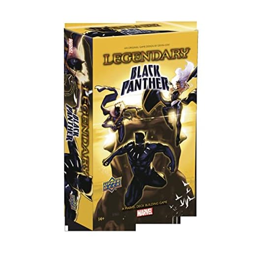 Upper Deck Legendary: A Marvel Deck Building Game: Black Panther Expansion, Multi
