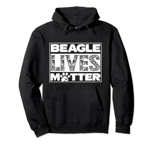Beagle Lives Matter Dog Lover Anti Animal Experimentation Sudadera con Capucha