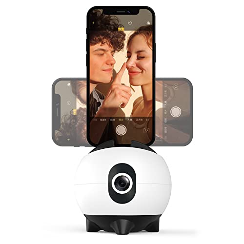 Auto Face Tracking Tripod, SAMKU Smart 360° Rotation Tracking Phone Holder Tripod Selfie Stick ,...