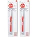 Excel Blades Light Duty Scrapbook Exacto Gripster, 10 Pack #11 Fine Point Blade Crafting Supplies - Cutting Tool for Precision Cutting & Trimming - Assorted Colors- 2 Pack