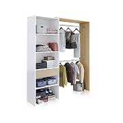 duehome | Armario Vestidor, Armario 2 Barras, 4…