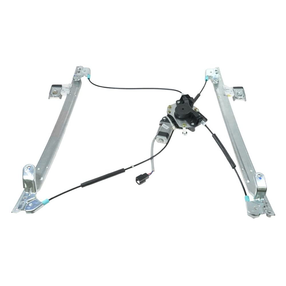 TRQ Front Left Power Window Regulator &amp; Motor Assembly Power Driver Side | For 2004-2007 Chrysler Town &amp; Country Dodge Caravan Grand Caravan CH1350129