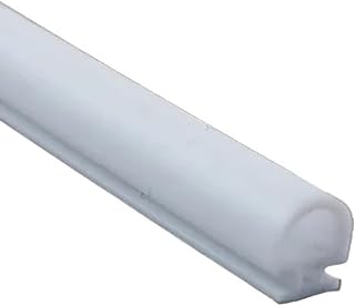 Weather Bridge Aluminum Alloy Door and Window Seal Strip Card Slot Design Soundproof Windproof Waterproof Silicone Plastic Sealing soundproof(7 1 Meter)