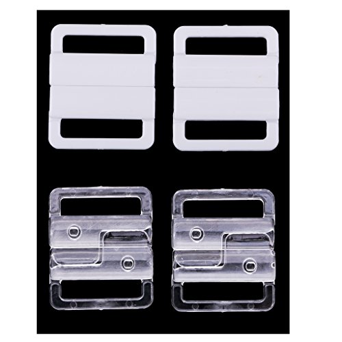 kowaku 10pcs Alça de Ajuste de de Sutiã de Sutiã de Biquíni de Plástico útil -,