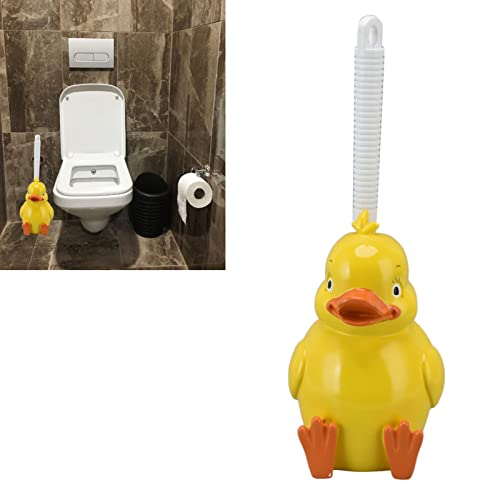 Image of Bathroom Toilet Brush, Little Seamless Toilet Brush with Base, Stainless Steel, Eco-Friendly, Compact Design, for Home Use, Daily Cleaning, Bathroom Accessories