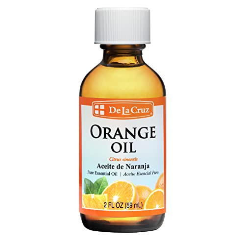 Aceite Esencial Puro de Naranja De La Cruz 2 Fl OZ miniatura 1