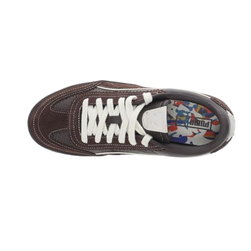 PUMA Mens Wal Neo Renaissance Premier Court Lace Up Sneakers Shoes Casual - Brown4