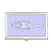 Human Body Bone Structure Business Card Holder Case Pocket Box Wallet