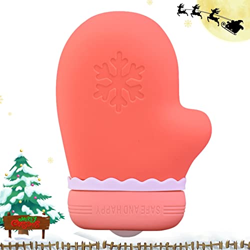 Mini garrafa de água quente | Mini luvas de Natal em forma de saco de água quente | Bolsa de água qu