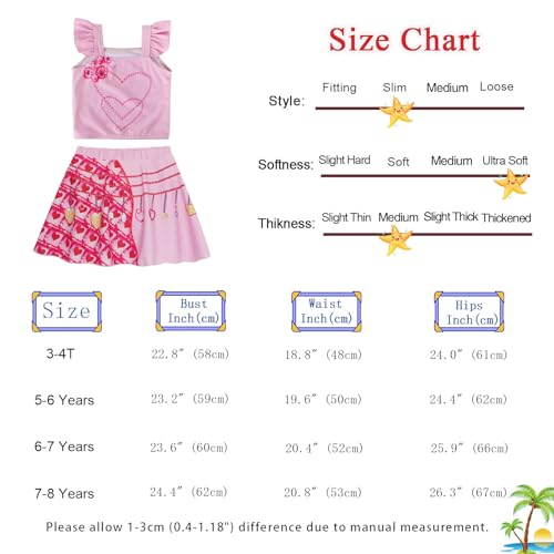 Image of WonderBabe Swimsuit for Girls Princess Swimsuit Bathing Suit Swimwear Tankini Rise of Red Outfit Two Piece Set Size 7-8