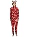 Produktbild Weihnachts Schlafanzug Familie Einteiler Onesie Weihnachten Pyjama Damen Weihnachts Schlafanzüge Herren Kinder Jungen Mädchen Baby Weihnachtspyjama Jumpsuit Nachtwäsche Erwachsene Männer Winter S