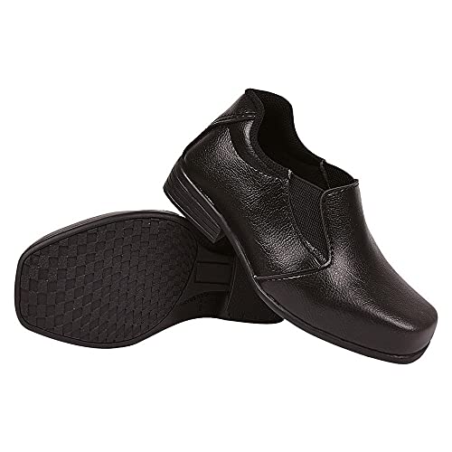 Sapato Social Infantil Menino Elástico Preto