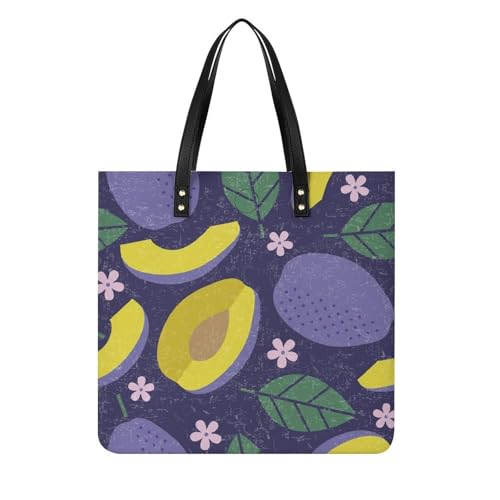 Tote bag pour voyage violet 39x39cm : le grand sac shopper souple et ultra spacieux