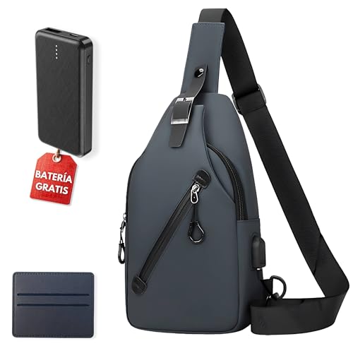 Dinamiq Bandolera Cruzada para Hombre - Bolso Bandolera, Regalos Originales