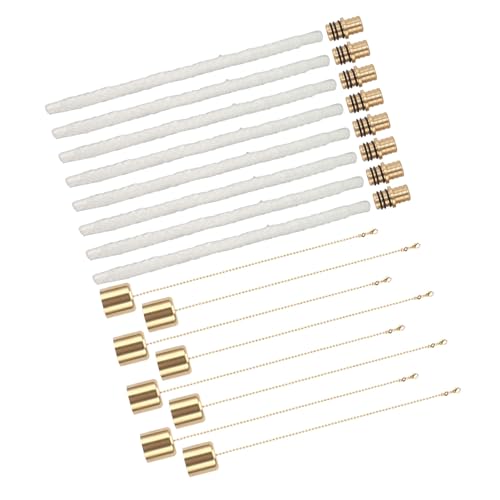 Kit bouteilles en verre pour torche d'extérieur facile à installer