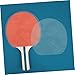 NAMOARLY 10pcs Pingpong Racket Cover Table Tennis Racket Sticky Film Protective Adhesive Sheet