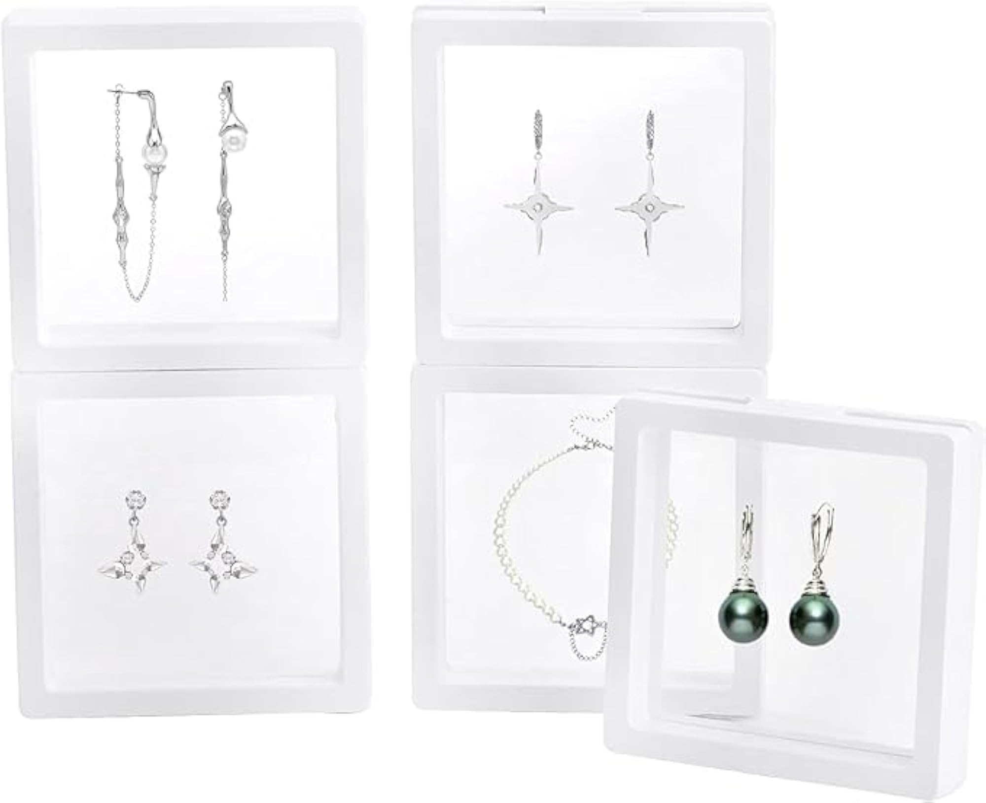 Floating Display Frame for Jewelry Storage