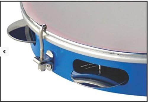 Torelli Brazilian Handmade Pandeiro 10" Blue TP309AZ