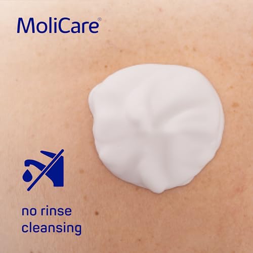 MoliCare Skin Cleansing Foam - Quick & Gentle No-Rinse Genital & Perineal Cleanser for Incontinence Stressed Skin - Image 3