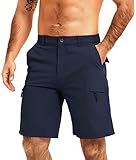 Mens Cargo Hiking Shorts Athletic Lightweight Shorts Running Quick Dry Casual Golf Fishing Shorts Ou